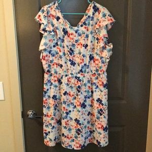 NWT Merona Floral Dress. Size XXL